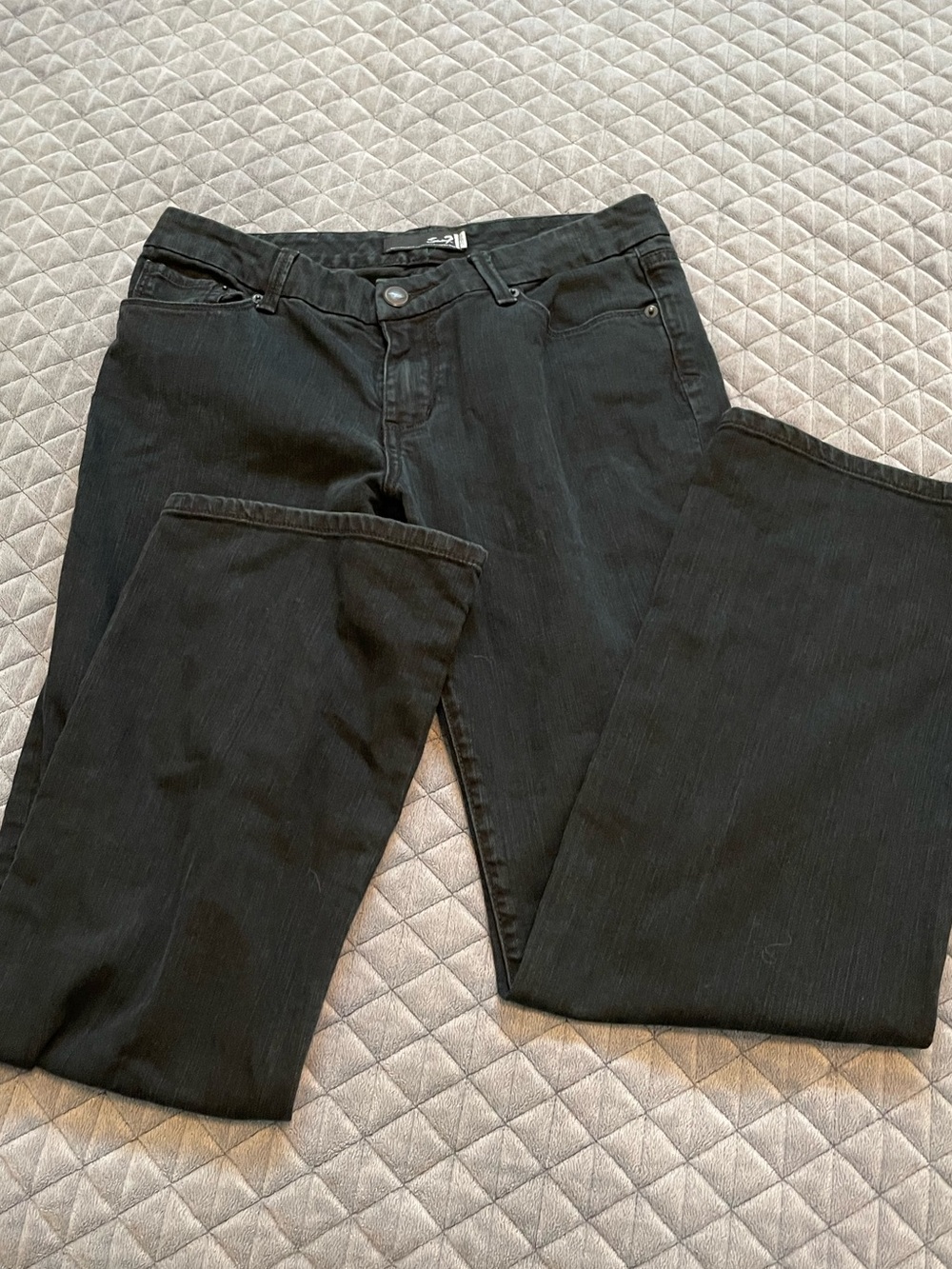 7 for all mankind Black Women’s Jeans boot cut size 8 or 29